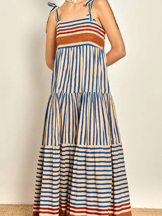 Striped Maxi Dress
