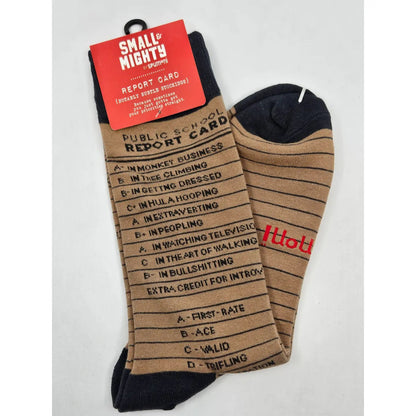 Report Card Socks