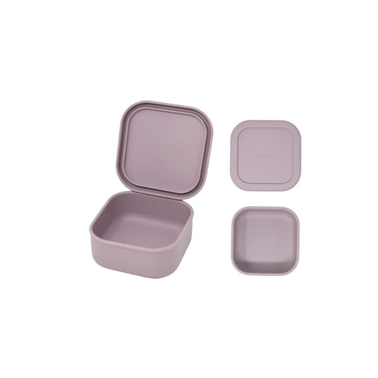 Silicone Mini Bento Box | Lavender