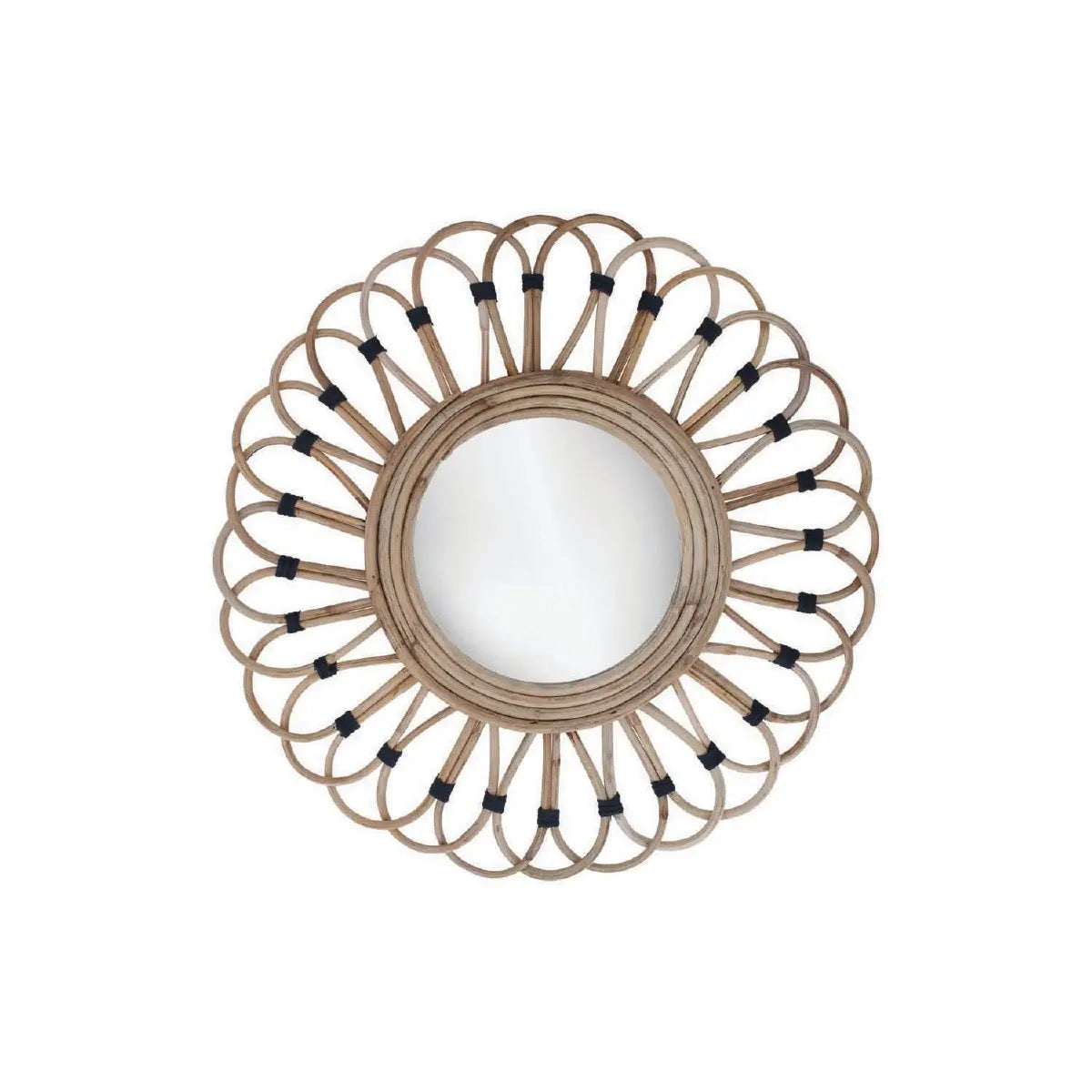 Rattan Mirror