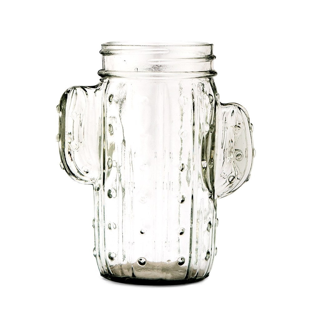 12 oz. Cactus Mason Jar