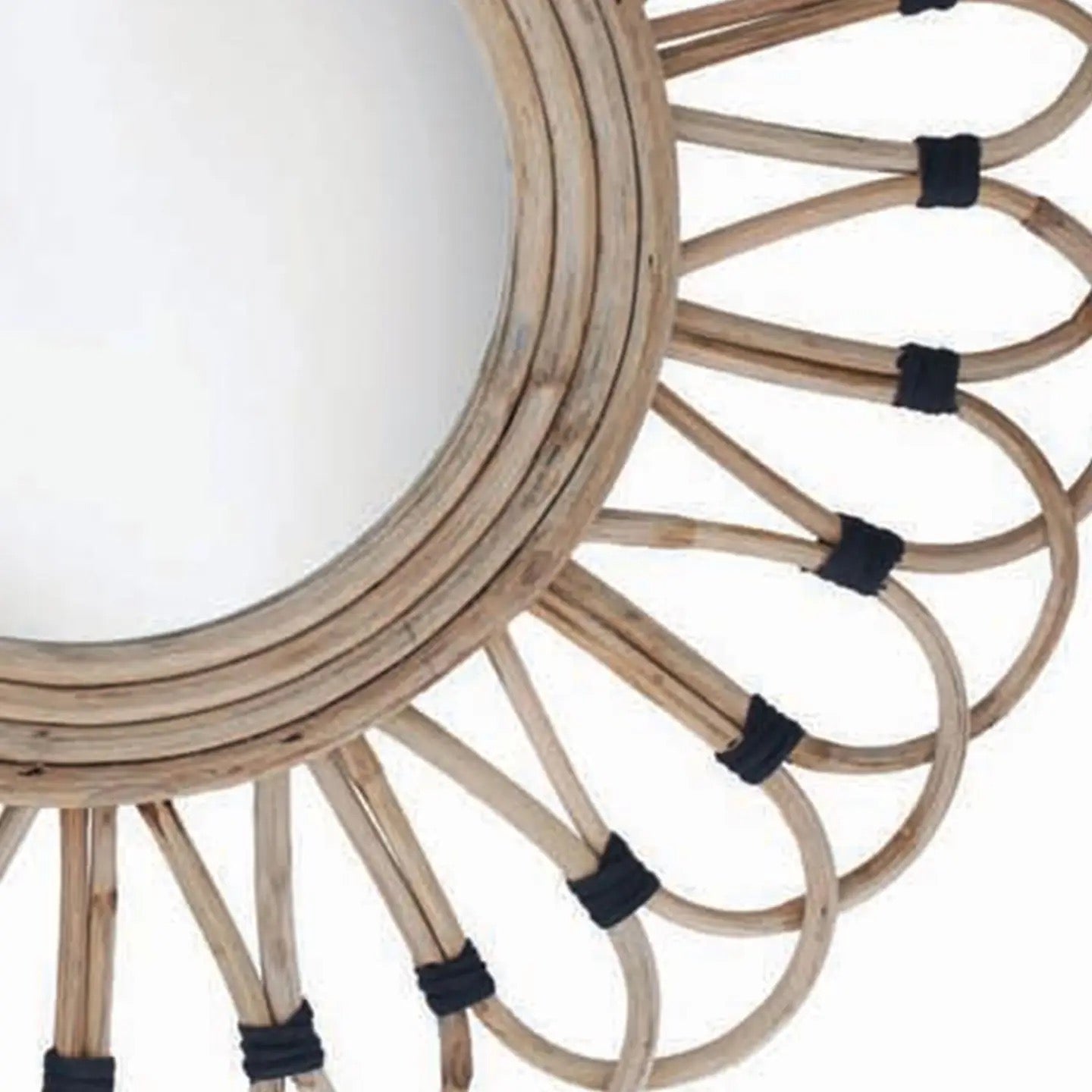 Rattan Mirror