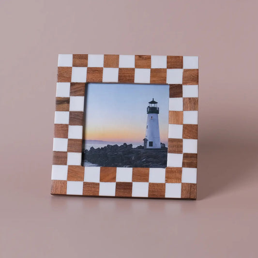 Checkered Photo Frame 5x5