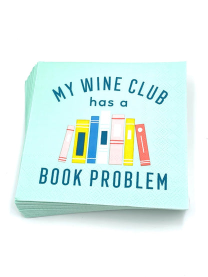 Book Club Cocktail Funny Napkins