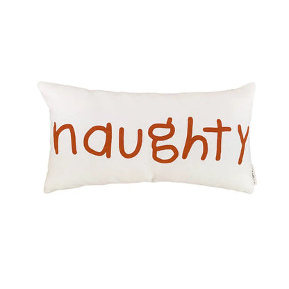 Naughty Nice Pillow