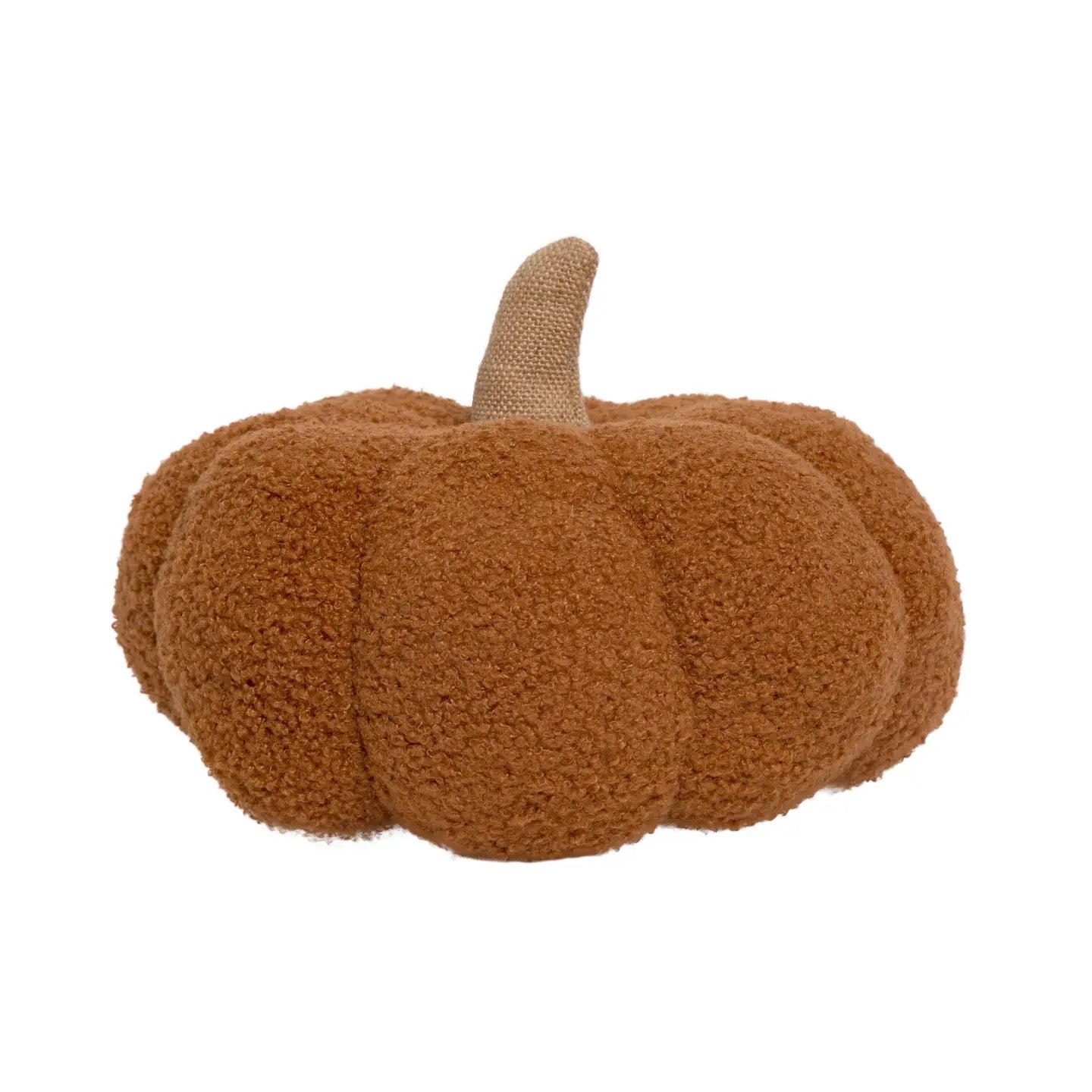 Sherpa Pumpkin Pillow