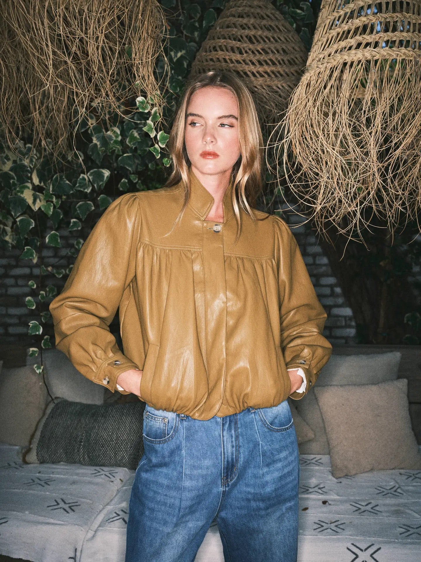 Vegan Leather Jacket