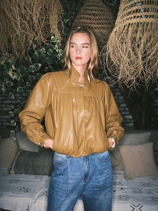 Vegan Leather Jacket