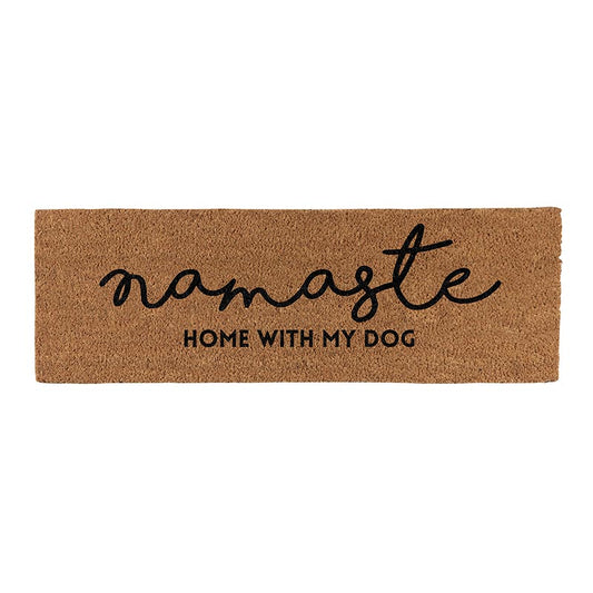 Doormat - Namaste Home With My Dog