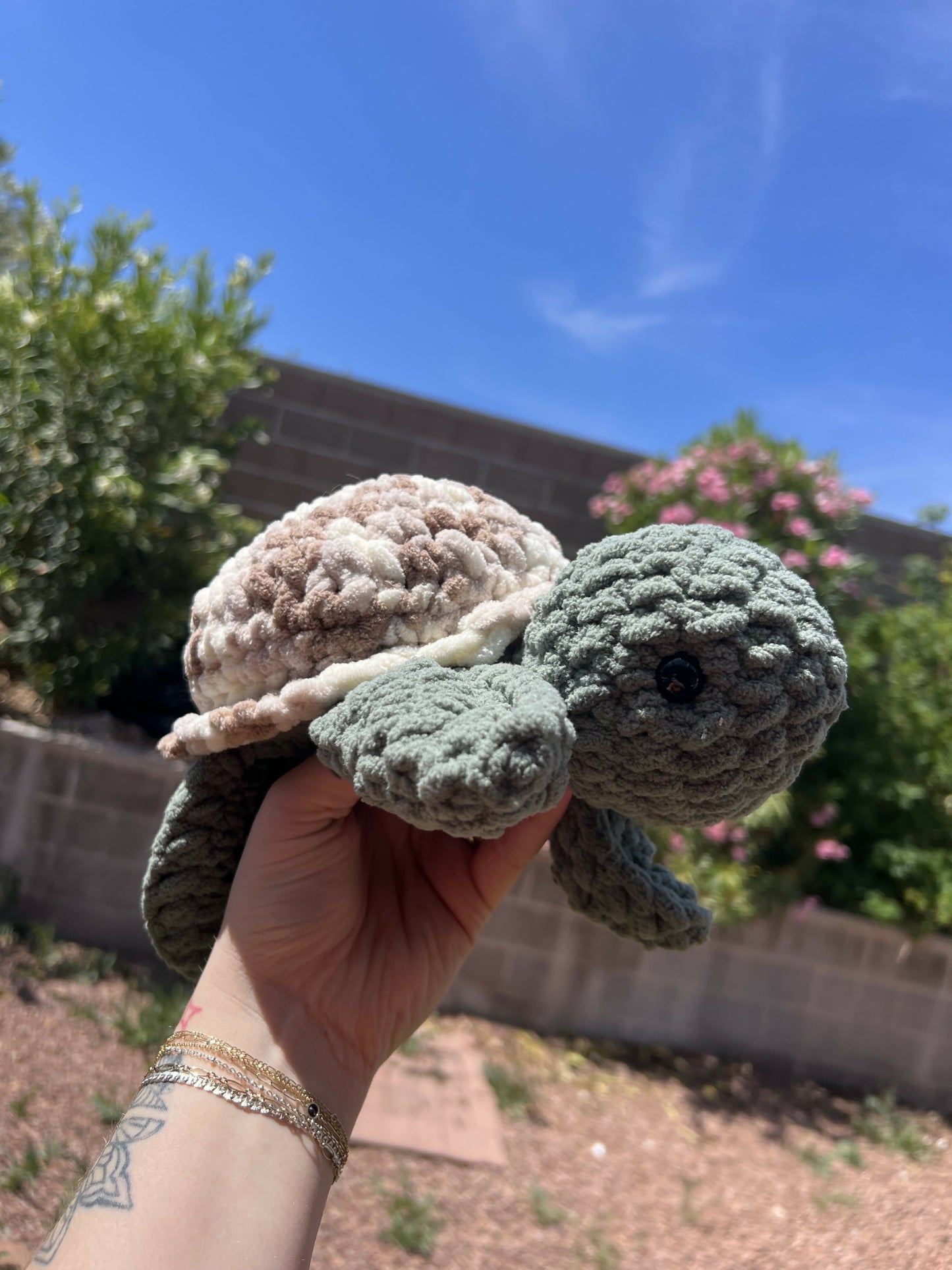 Crochet turtles