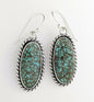 Oval Turquoise Earrings