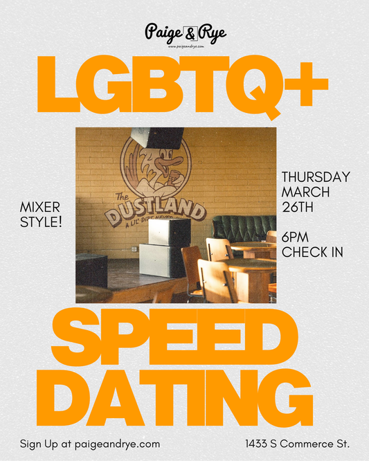 Speed Dating- LGBTQ+