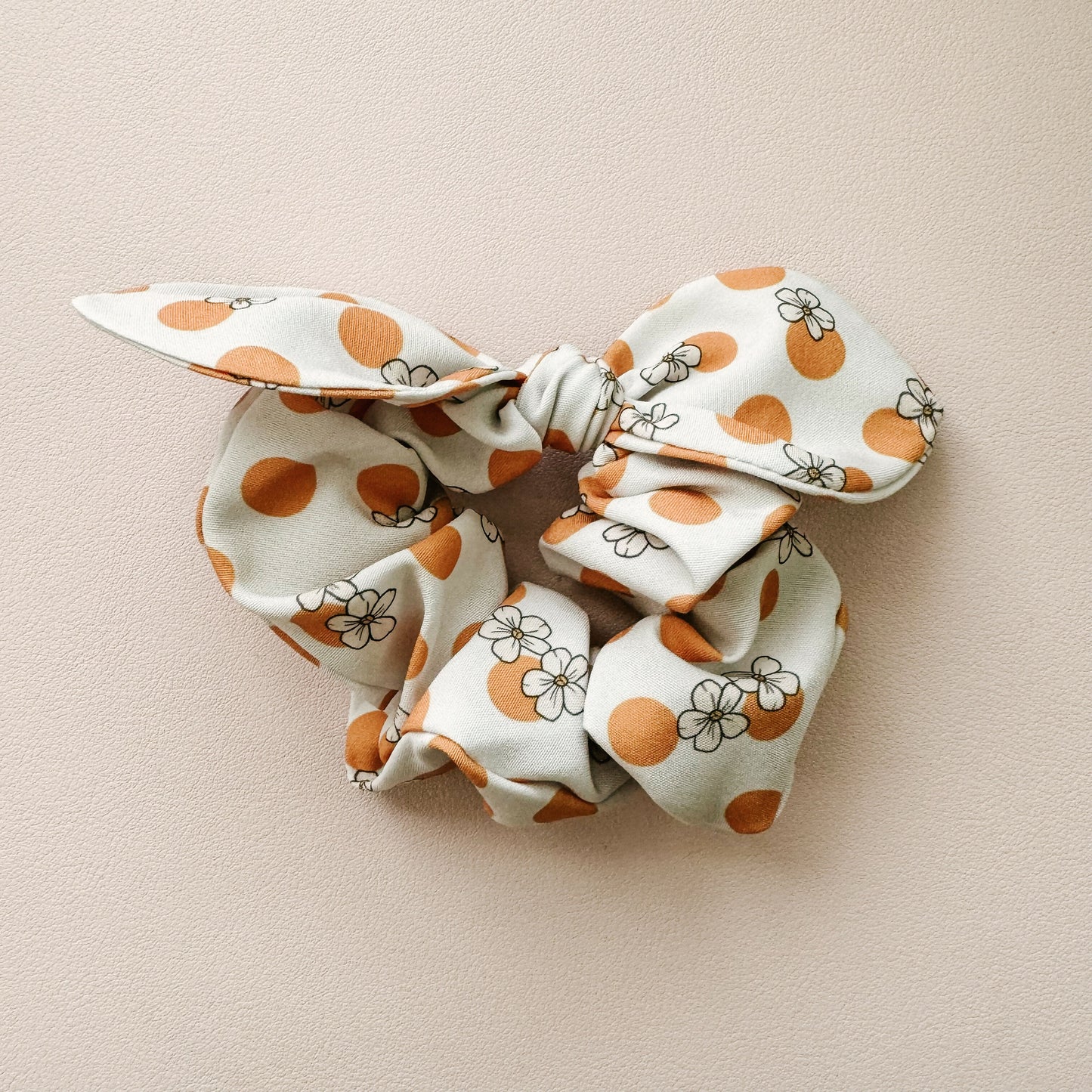 Orange Blossom Scrunchie