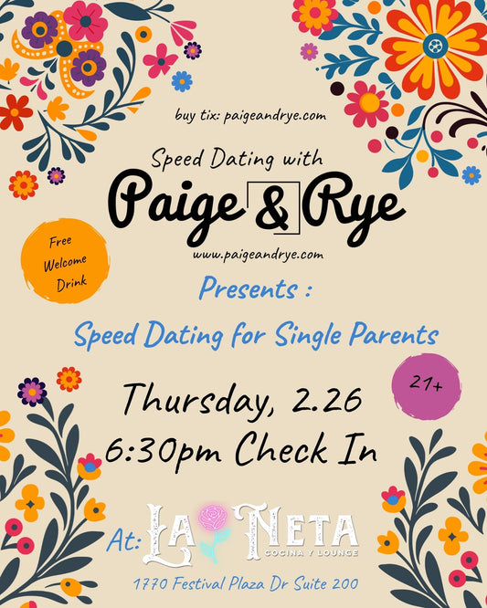Speed Dating : Single Parents 2.26