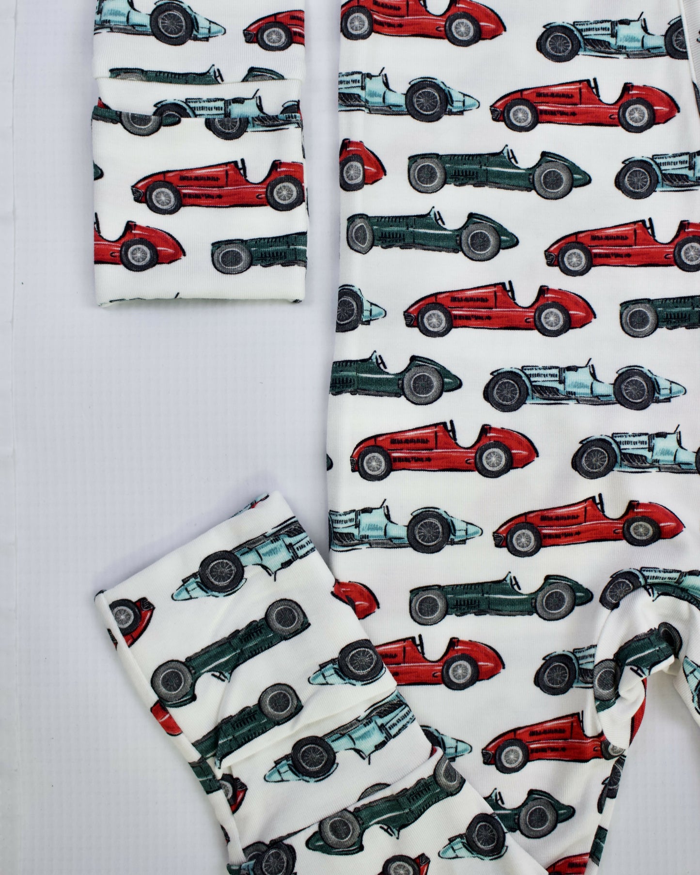 Bamboo Pajamas 'RACE CAR'