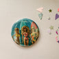 Barbie Button Pin