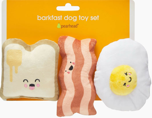 Barkfast Dog Toy - Set of 3