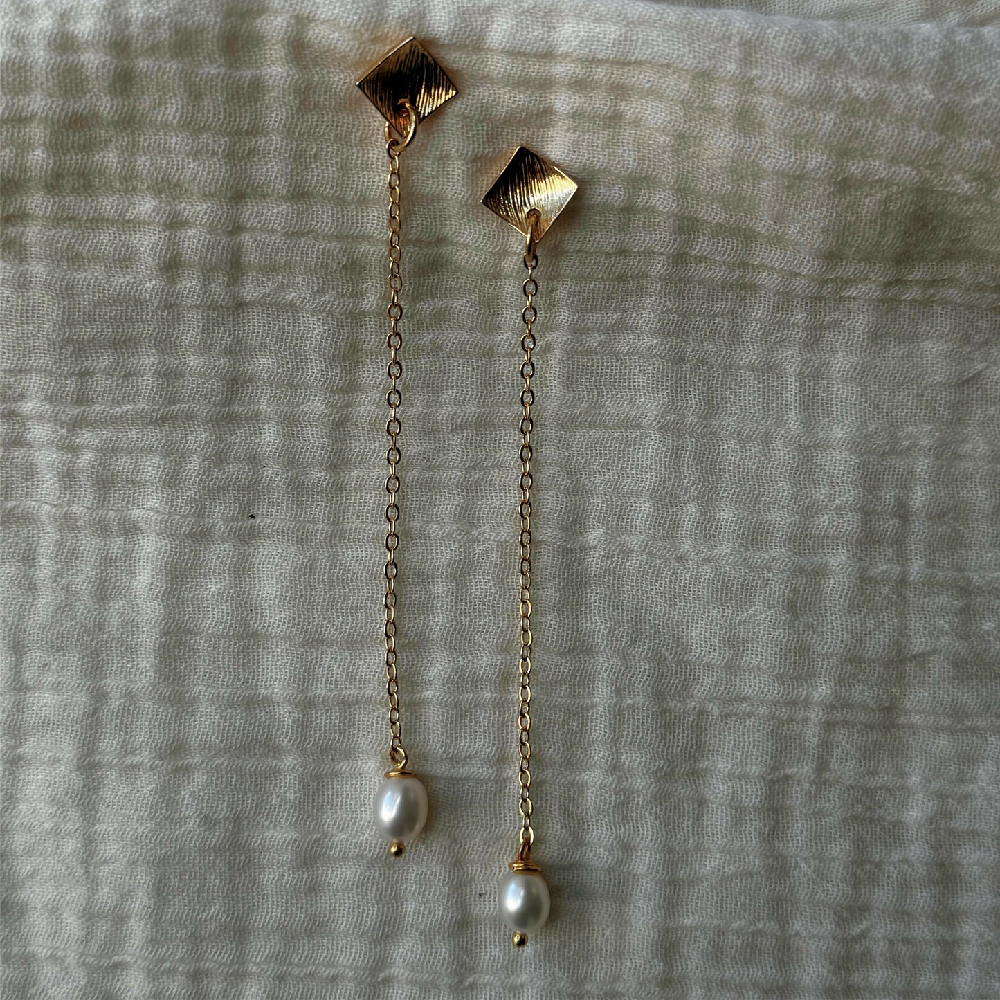 Baroque Pearl Drop Earrings