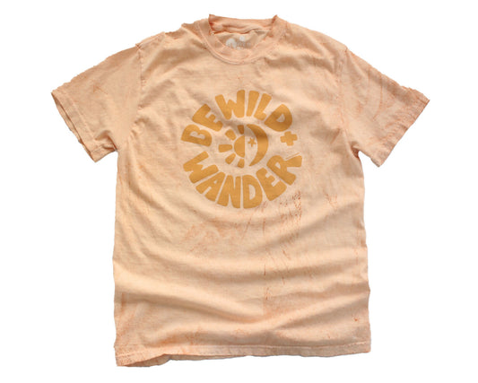 Wild + Wander Colorblast Tangerine T-Shirt (Unisex)