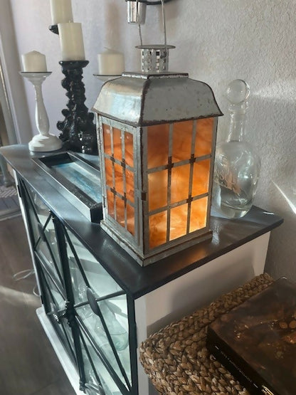 rustic lantern