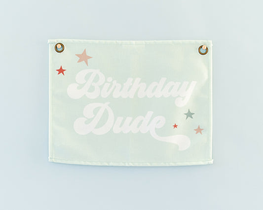 Birthday Dude Midi Banner