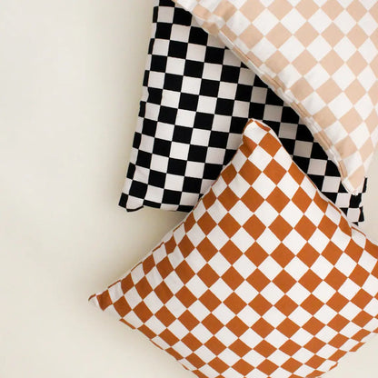 Checkered Pillow Cover