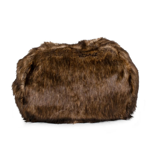 Faux Fur Pull Ball Pet Bed