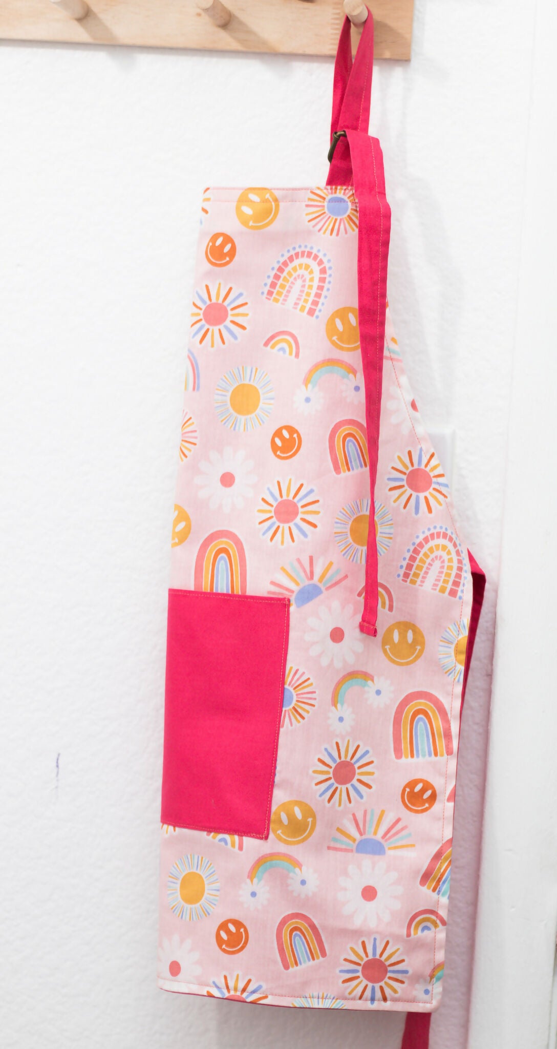 Kid's Apron In Retro Vibes