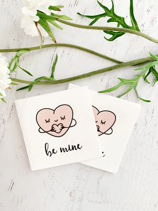 Be Mine Valentine's Day Cocktail Napkins