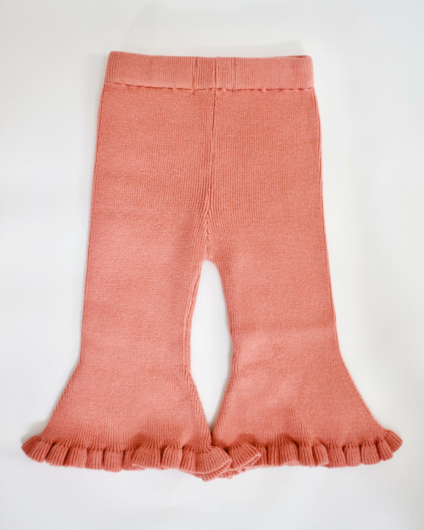 Knitted Bell Bottoms 'MELON'