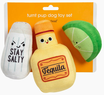 Tequila Dog Toy - Set of 3