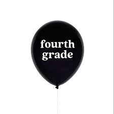 Black Grade Balloons