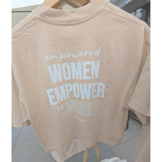Empowered Women Crop T-shirt