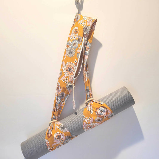 Yoga Mat Carrier With Zipper Pocket