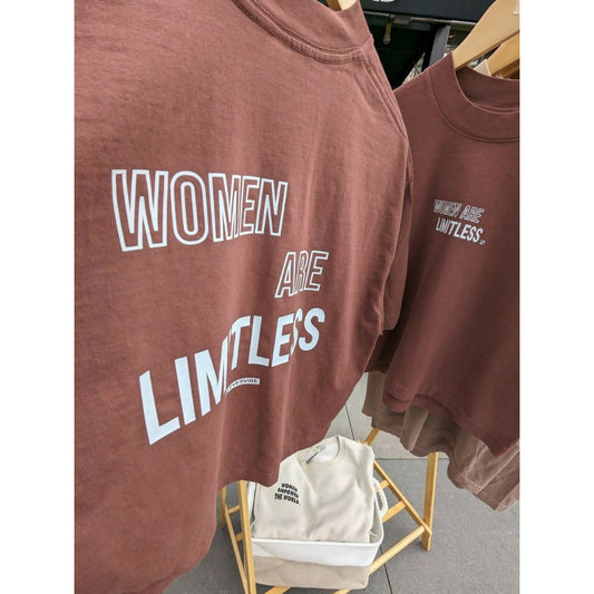 Women Are Limitless Crop T-shirt