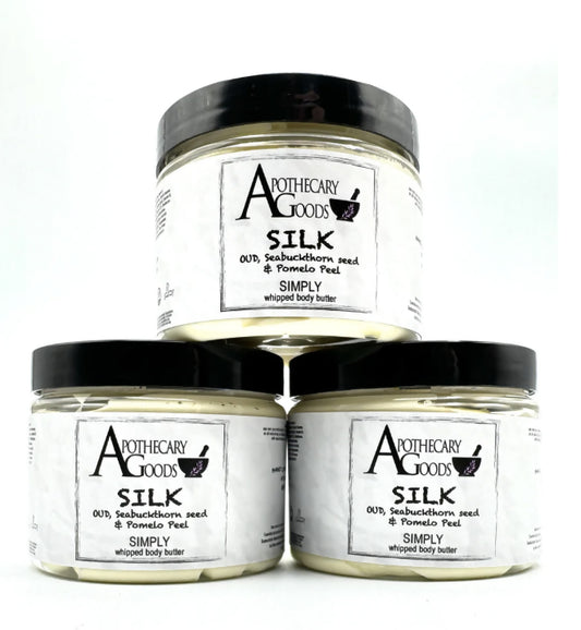 Apothecary Goods | SIMPLY: Silk | Natural Whipped Body Creme with Essential Oils