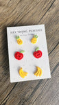 Fruit Stud Pack Earrings