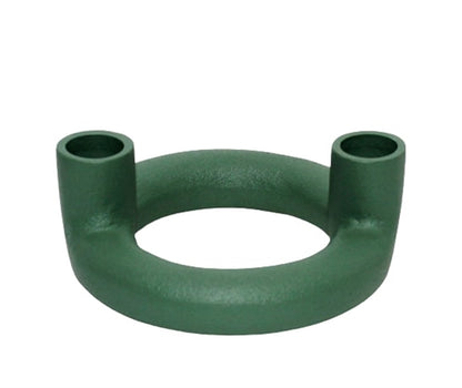 Green Aluminum 2 Tapered Candle Holder