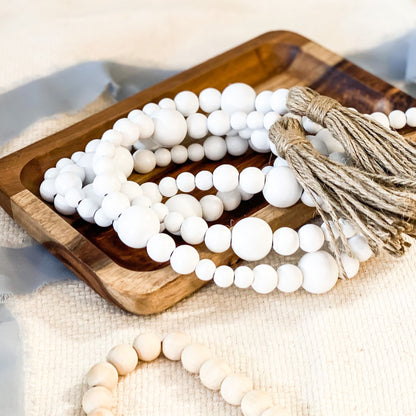 Farmhouse Bead Garland